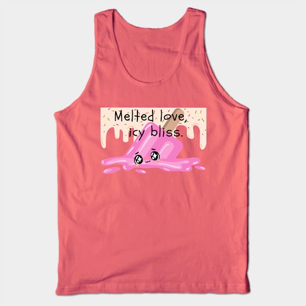 Ice Cream Amore: Indulge in Melting Love! Tank Top by EliteSelect